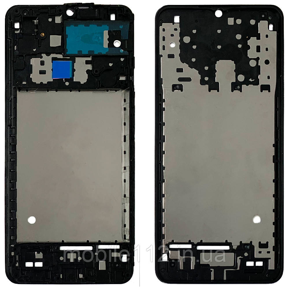 Рамка дисплея Samsung Galaxy A12 A125F, M12 M127 (чорна), фото 1