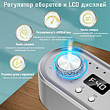 Фрезер для манікюру з ліхтарем Nail Drill UV-701 40 000 об/хв стильний апарат манікюрна машинка для нігтів, фото 8
