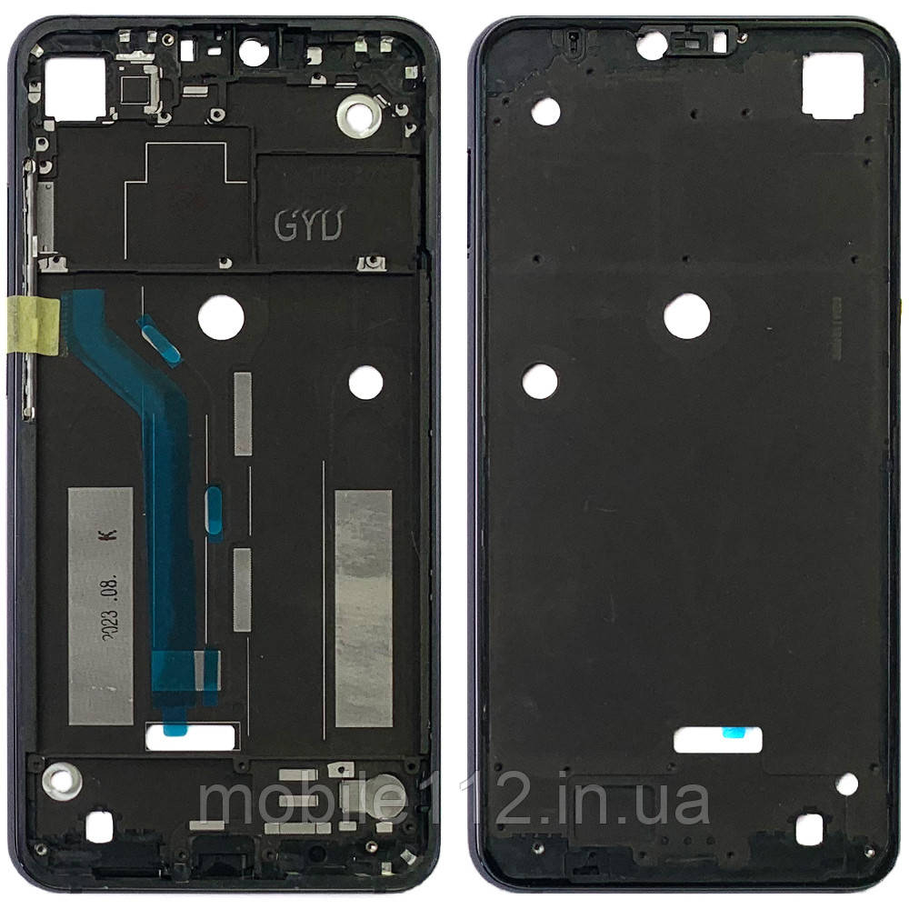 Рамка дисплея Xiaomi Mi 8 Lite  (чорна), фото 1