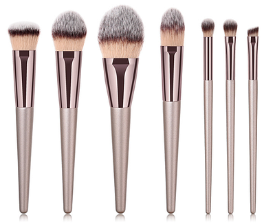Набір пензлів 7 штук (бронза)