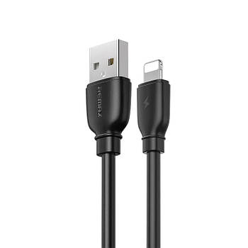 USB кабель Lightning Remax Suji Pro RC- 138i, 2.4A 1m black