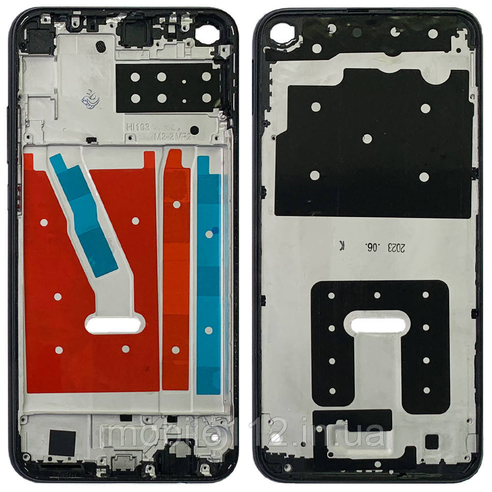 Рамка дисплея Huawei P40 lite E ART-L29 (чорна), фото 1