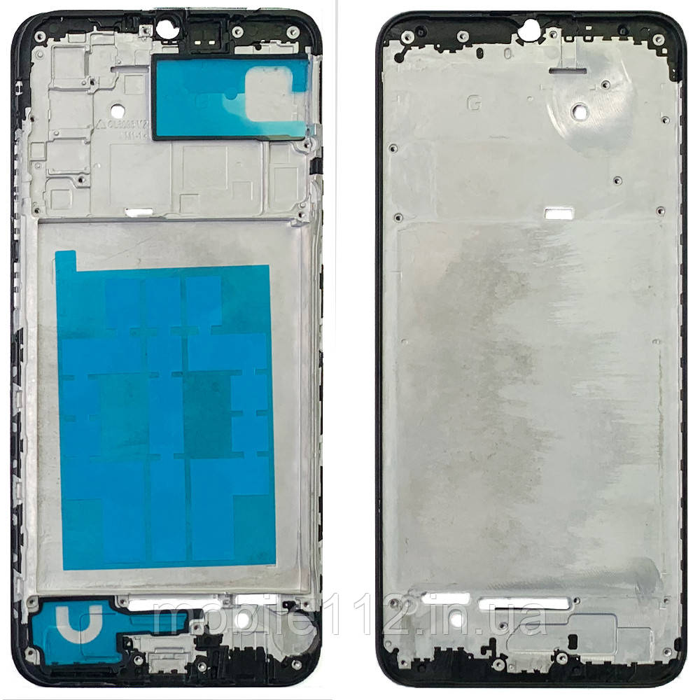Рамка дисплея Samsung Galaxy A02s A025F, Galaxy M02s M025F чорна