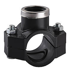 Врізка (сідло) VSPLAST ПЕ обжим-внутрішня 40x3/4" 000004800