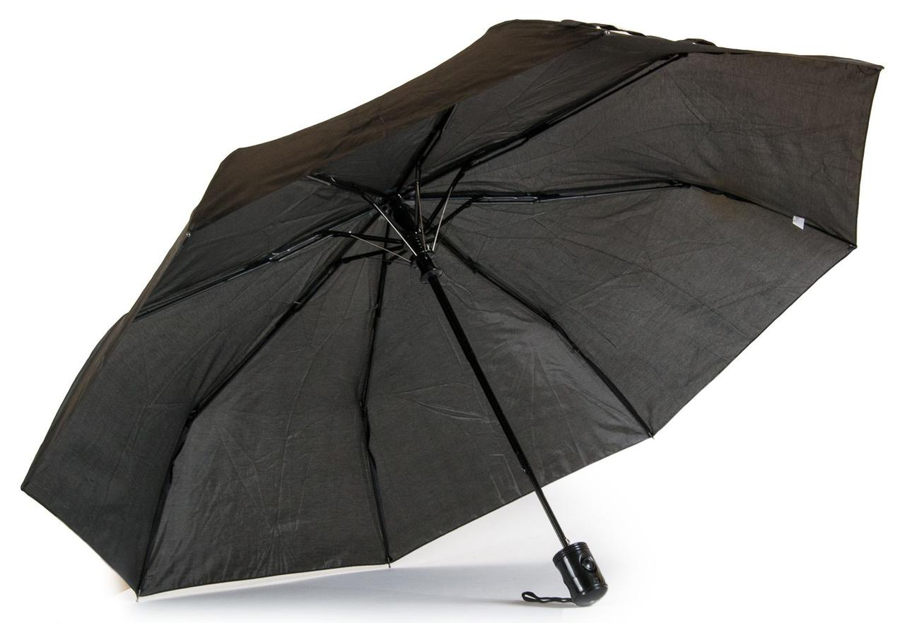 Напівавтоматична чоловіча парасолька SL чорна