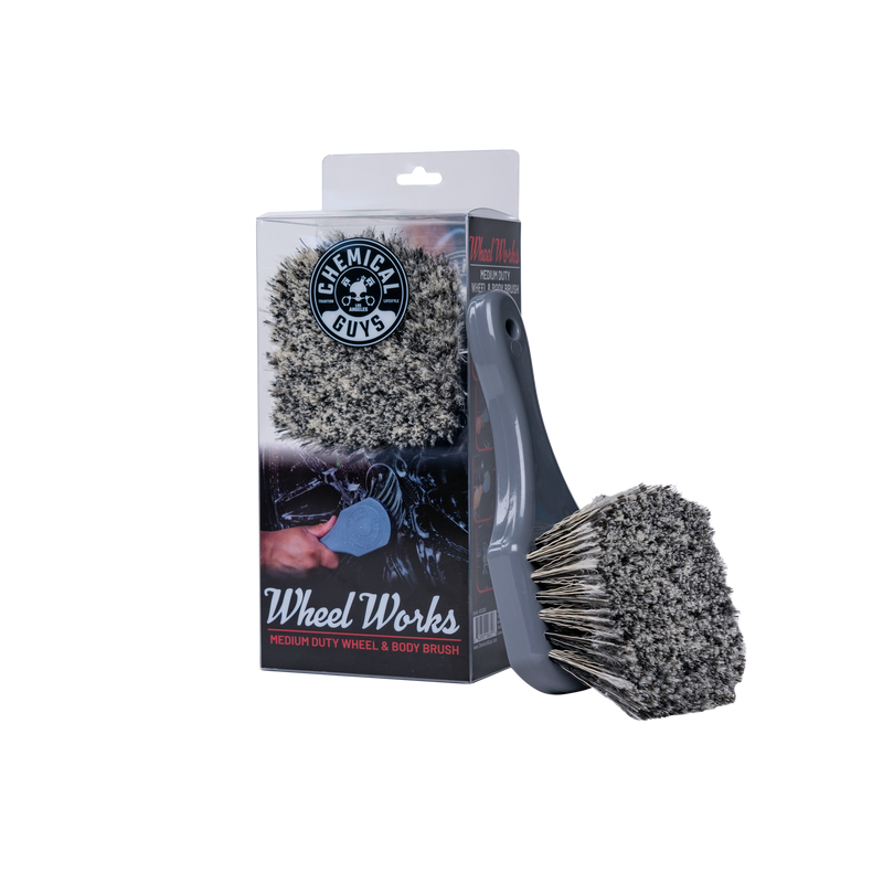 Щітка для очищення колісних дисків, покришок, колісних арок Wheel Works Medium Duty Wheel & Body Brush