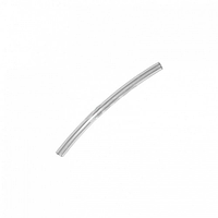 Трубка для вушних вкладок пряма 2х3 мм, 5 см