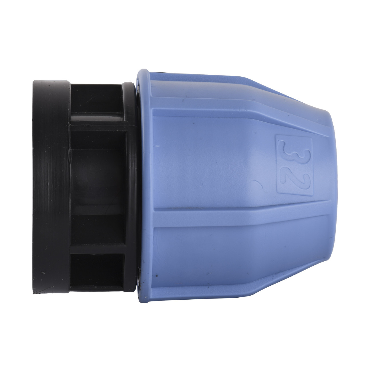 Заглушка (пробка) VSPLAST ПЕ обжим 32 мм 000007919, фото 1