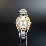 Жіночий класичний наручний стрілочний годинник зі сталевим браслетом Skmei 1534 GDSI, фото 6