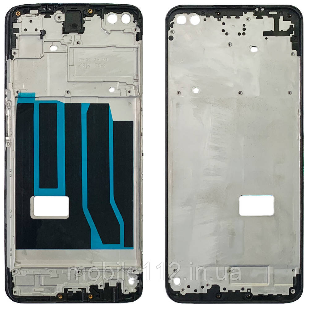 Рамка дисплея Oppo A52 A72 A92 (чорна), фото 1