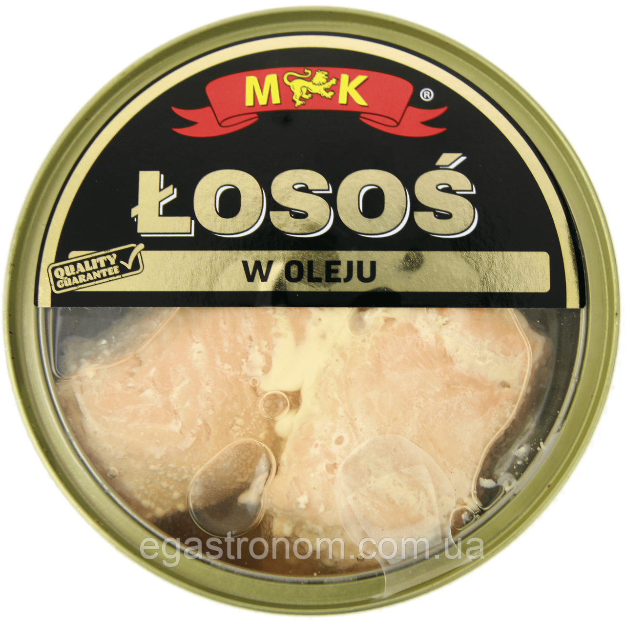 Лосось у олії МК МК losos w oleju 160g 12шт/ящ (Код: 00-00013983)