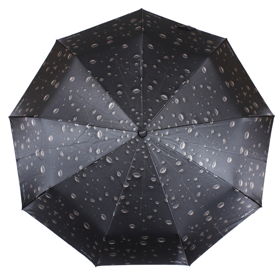 Парасолька складана de esse 3148 автомат Чорна