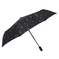 Парасолька складана de esse 3148 автомат Чорна, фото 3
