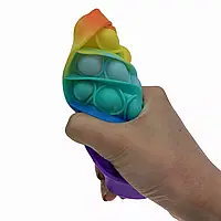 Push bubble pop it сенсорная игрушка квадратная радуга