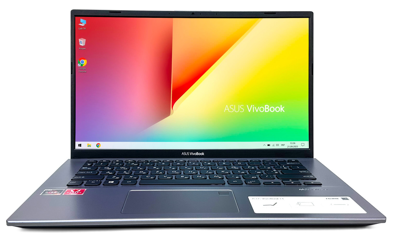 Ноутбук Asus VivoBook 14 F412DA: AMD Ryzen 7 3700U / DDR4 12 ГБ / SSD 256 ГБ / AMD Radeon RX Vega 10 / 14"