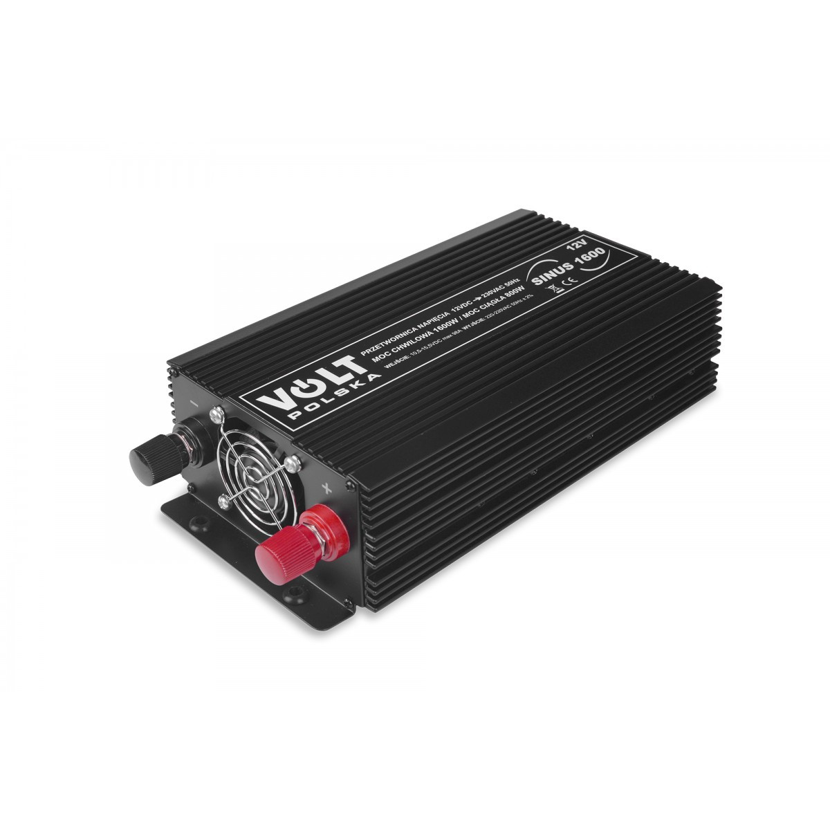 Перетворювач напруги Volt SINUS 1600 12/230V (800/1600W) чиста синусоїда (для котла) інвертор