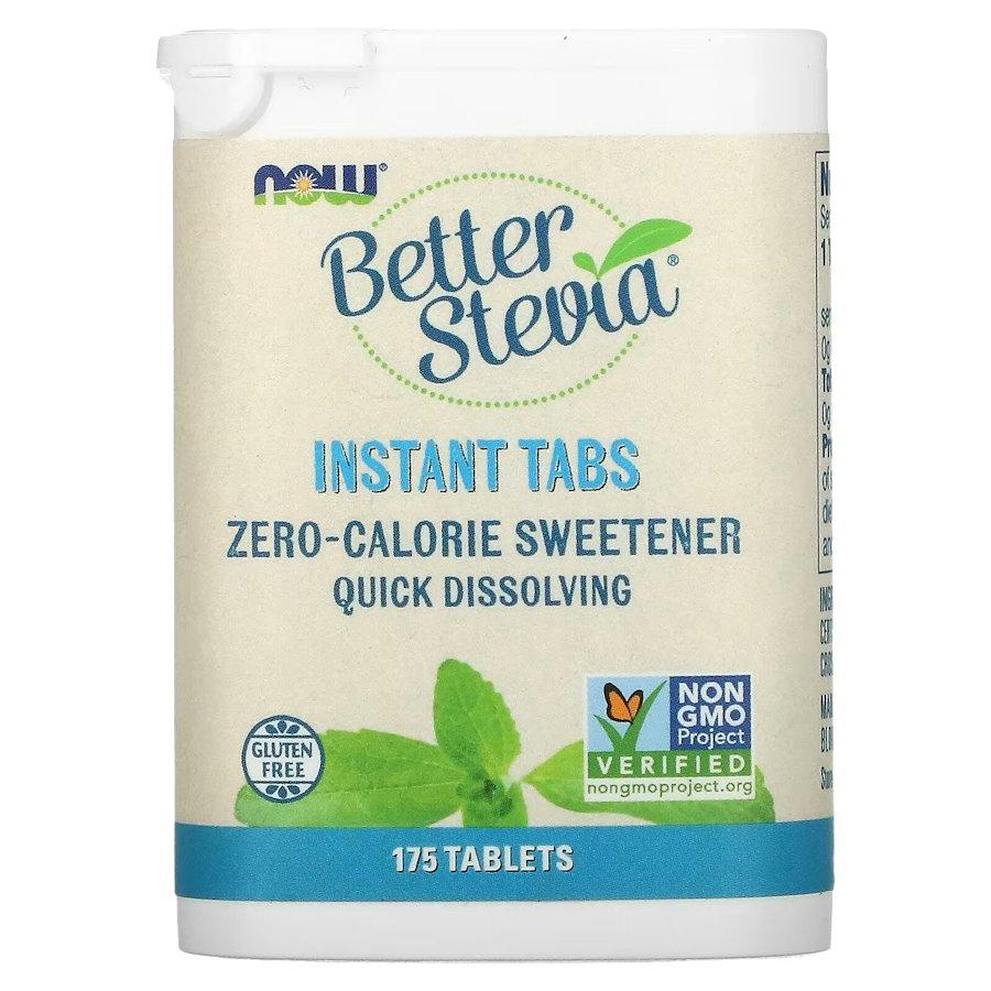 Замінник харчування NOW Better Stevia Instant Tabs, 175 таблеток EXP