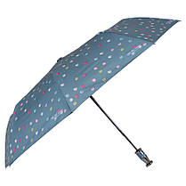 Парасолька складана de esse 3225 напівавтомат Сіро-блакитна, фото 3