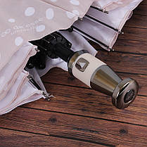 Парасолька складана de esse 3225 напівавтомат Кремова, фото 5