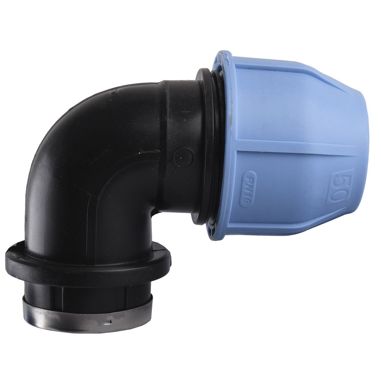 Кутник 90° VSPLAST ПЕ обжим-внутрішня 50x1 1/4" 000007894, фото 1