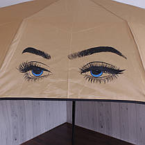 Парасолька складана de esse 3149 автомат Очі, фото 4