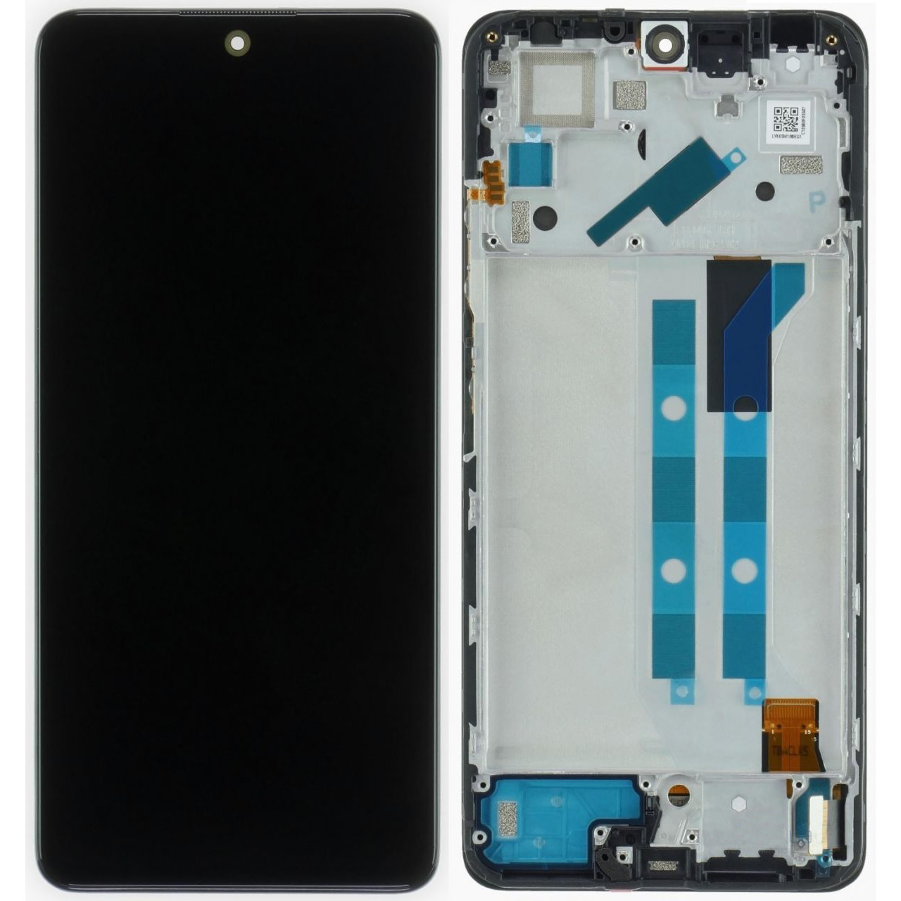 Дисплей xiaomi redmi note 11 pro 4g/redmi note 11 pro 5g global/poco x4 pro 5g в зборі з сенсором та рамкою, фото 1