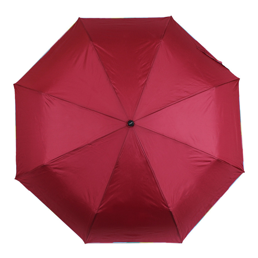 Парасолька складана de esse 3306A механічна Бордова