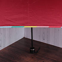 Парасолька складана de esse 3306A механічна Бордова, фото 4