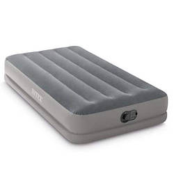 Надувне ліжко одномісне INTEX 64112 із вбудованим електронасосом USB, 191 x 99 x 30 см