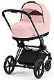 Cybex Priam 4.0 коляска 2 в 1 Peach Pink y шасі Matt Black, фото 4