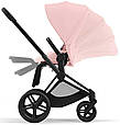 Cybex Priam 4.0 коляска 2 в 1 Peach Pink y шасі Matt Black, фото 7