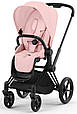 Cybex Priam 4.0 коляска 2 в 1 Peach Pink y шасі Matt Black, фото 8