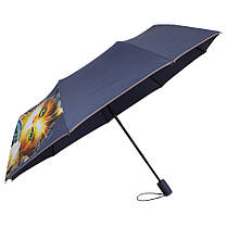 Парасолька складана de esse 3222 напівавтомат Кошеня, фото 2