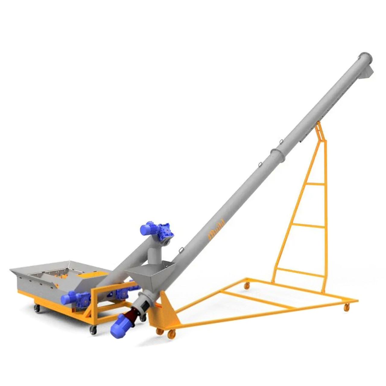 Шнековий розвантажувальний вузол вагонів типу Хопер 30 тонн/год, фото 1