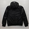Чоловіча куртка Adidas з капюшоном демісезон осінь/весна чорна (Адідас) М-ХXL, фото 7