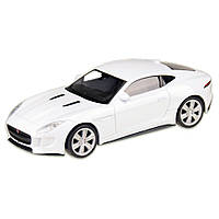 Машина металлическая JAGUAR F-TYPE COUPE WELLY 44049CW масштаб 1:43 Nia-mart