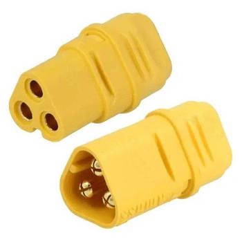 Силовий роз'єм MT30 30A 500V (F+M+2 ковпачка)