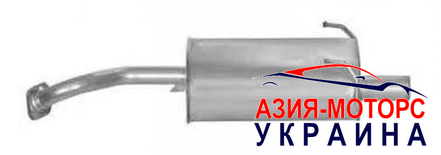 Глушитель задняя часть Geely CK (Джили СК) 106402005251 (Склад ASM-UKR)