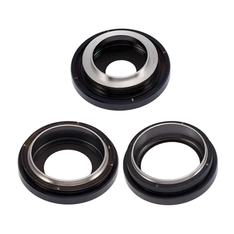 Скло камери iPhone 14 Pro/ iPhone 14 Pro Max з рамкою space black (комплект 3шт), фото 1