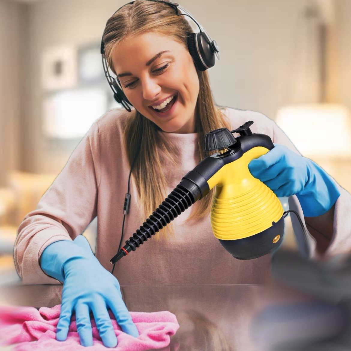 Відпарювач із функцією пароочисника Steam Cleaner DF-A001