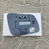 Mitsubishi Lancer X (Мітсубісі Лансер 10) 2007-2018 скло дзеркала (вкладиш, дзеркальний елемент) лівий, фото 5