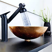 Універсальний поворотний змішувач для ванної кімнати кухні змішувач трансформер для гарячої та холодної води