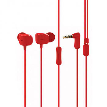 Навушники Remax RM-502 Crazy Robot In-ear Earphone red