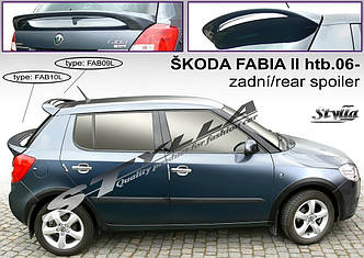 Спойлер Skoda Fabia (06-14) хетч тюнінг