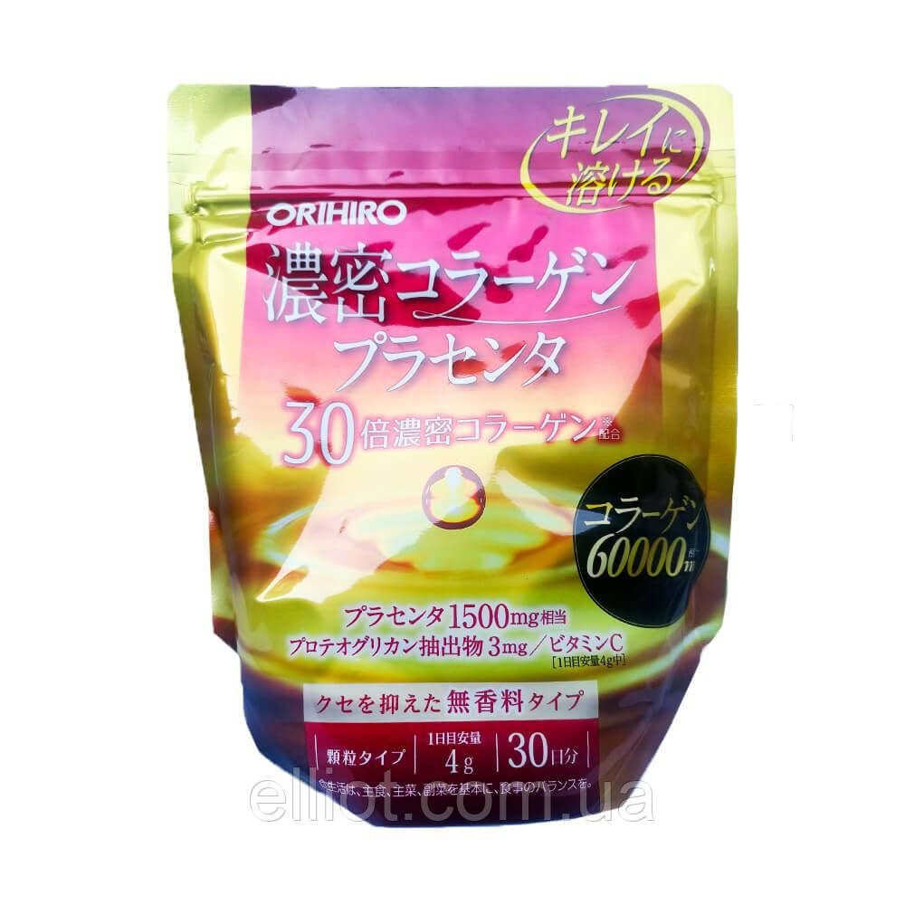 Orihiro Collagen & Placenta колаген із плацентою Японський 120г