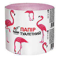 Папір туалетний з тисненням і перфорацією із макулатури, рожевий, Альбатрос, Арт.45338