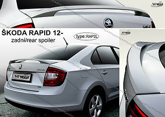 Спойлер тюнінг Skoda Rapid