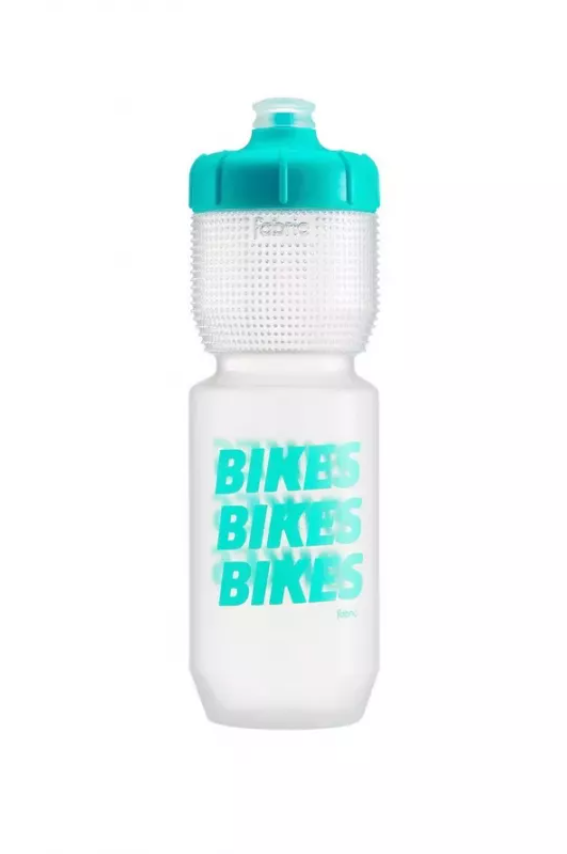 Фляга 0,750 Fabric GRIPPER Bikes CLI (прозорий з бірюзовим)