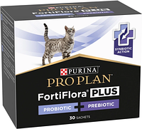 Кормовая добавка с пробиотиком и пребиотиком для кошек и котят Pro Plan (Про План) FortiFlora PLUS (30х1,5 гр)