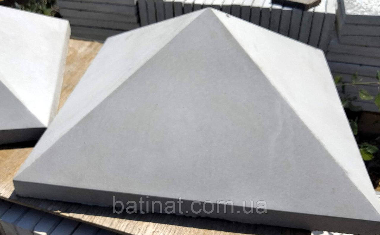 Ковпак для стовпа Піраміда 510*510мм
